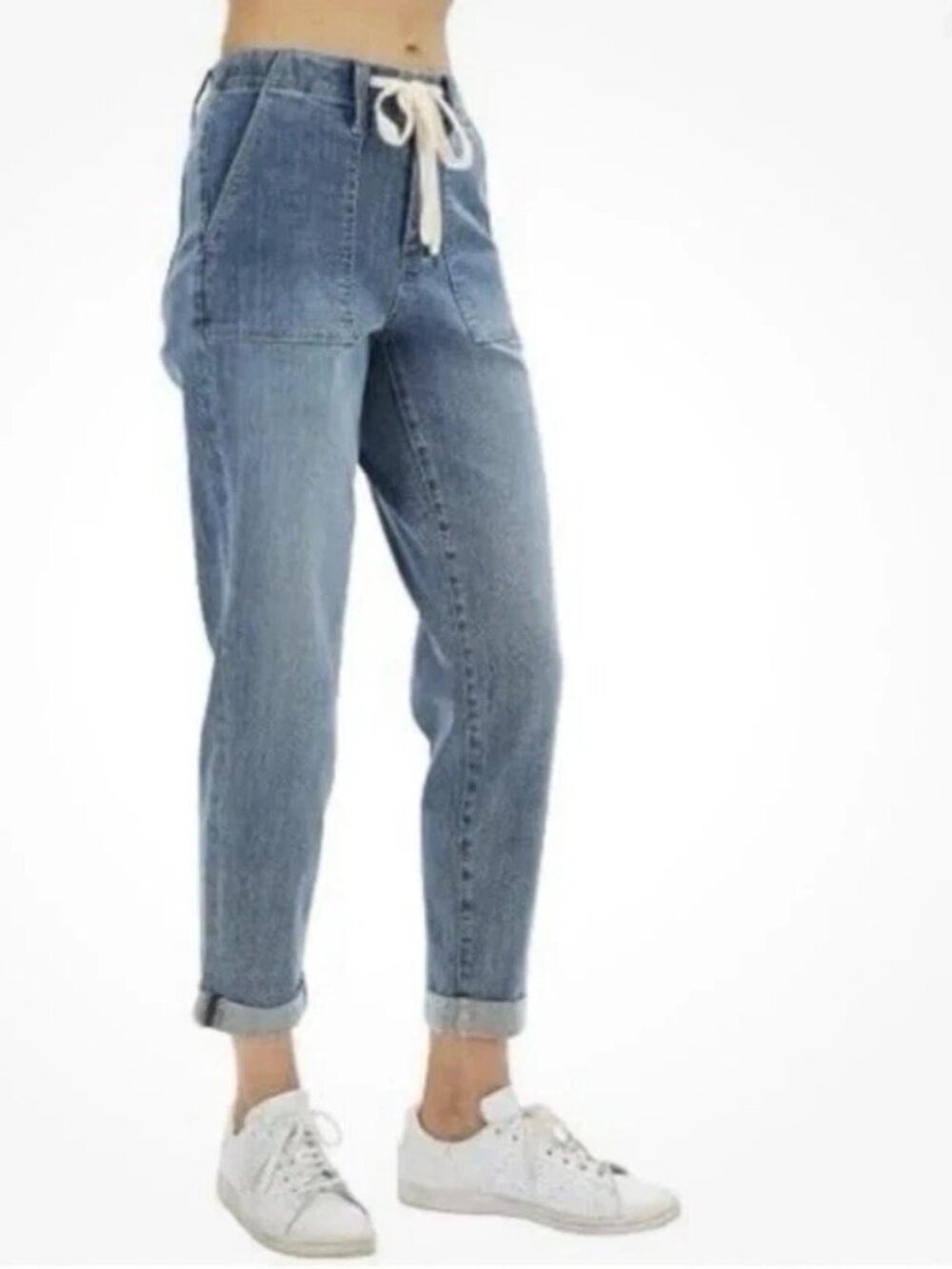 Judy Blue Clearwater Jogger Jeans Women's Size 7/28 High Waist JB88496